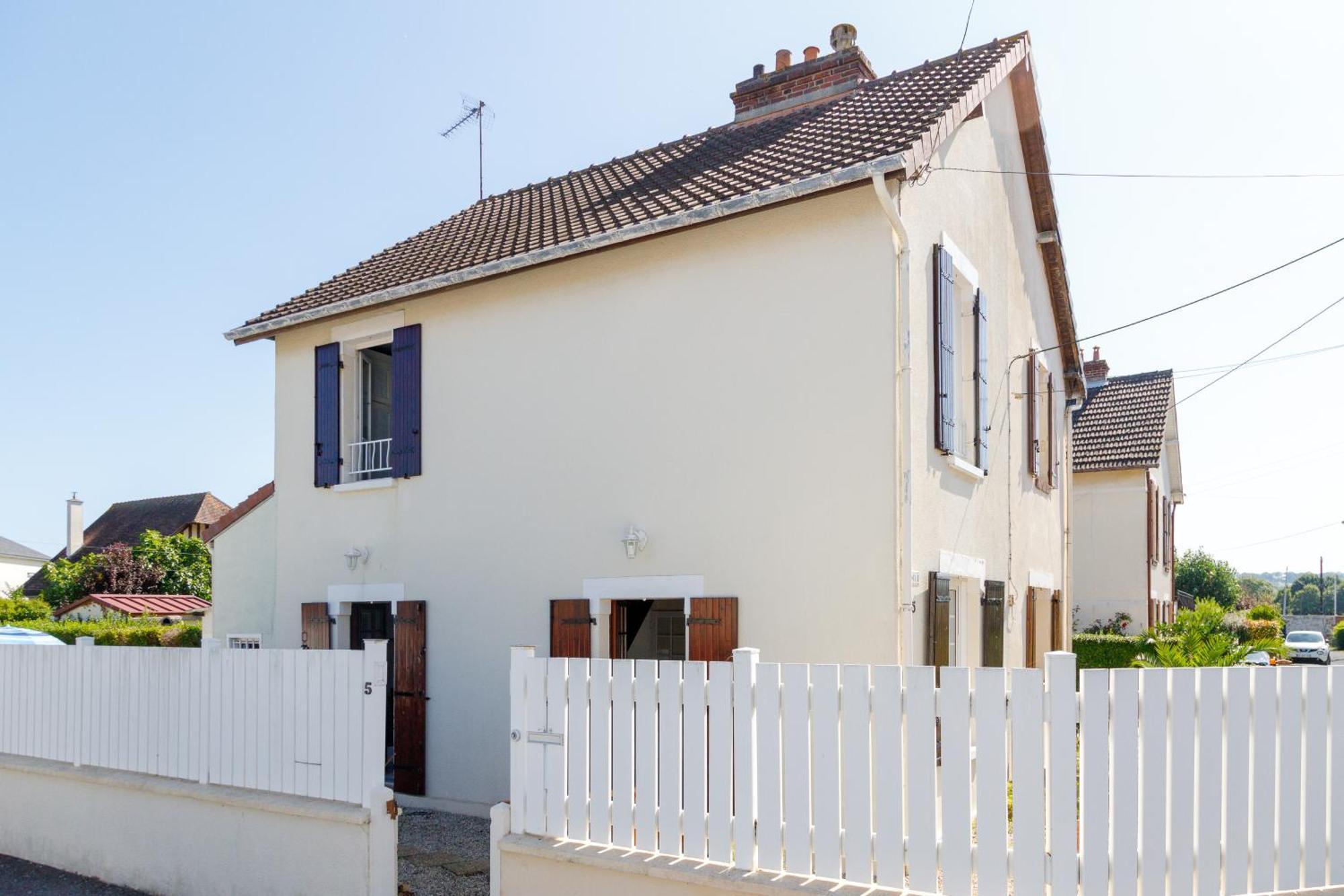 La Maison Cabourgeaise Proche Mer Kültér fotó